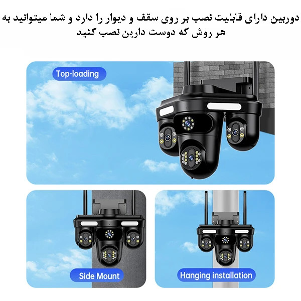 دوربین مداربسته تحت شبکه مدل QQ871B