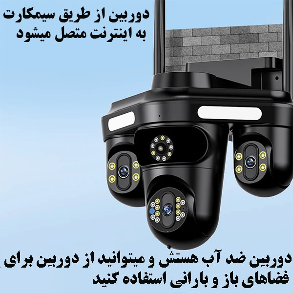 دوربین مداربسته تحت شبکه مدل QQ871B