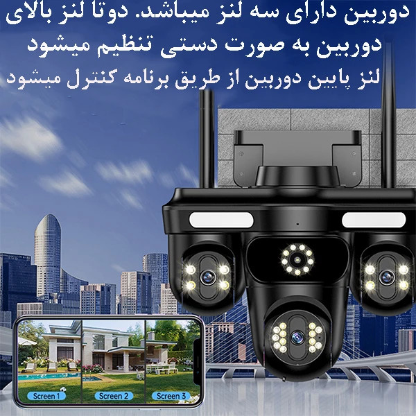 دوربین مداربسته تحت شبکه مدل QQ871B